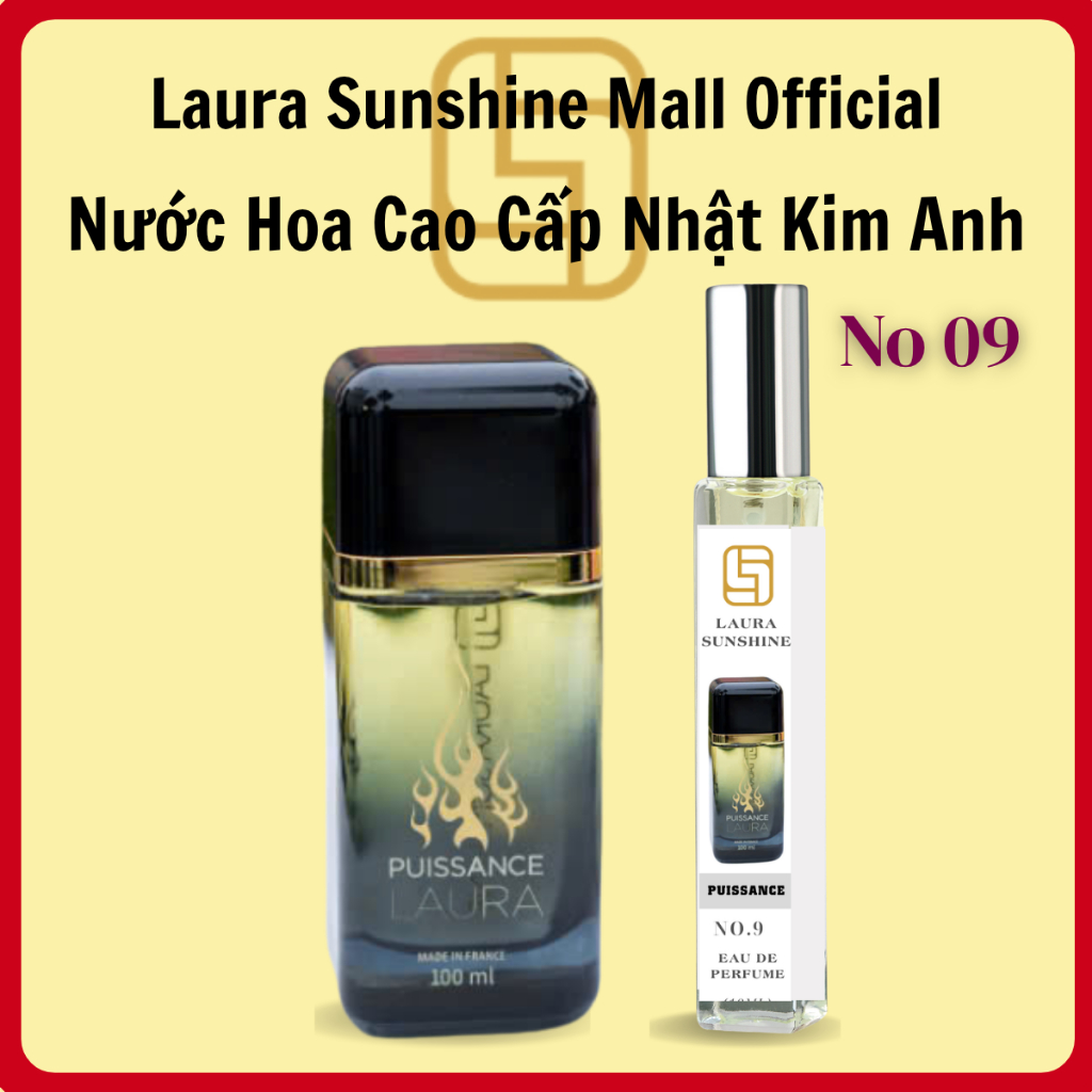 [ No9] Nước Hoa Nam Nhật Kim Anh | Laura Paris Perfume
