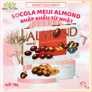  Socola Hạnh Nhân MEIJI Almond Chocolate Hộp 79gr Nhập Khẩu Từ Nhật - Emmytran Shop 