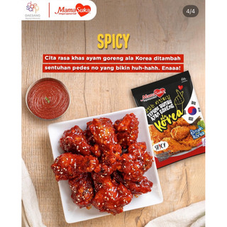   QUÀ TẶNG    Mua 1 tặng 1  Bột Chiên Gà Rán KFC Giòn Kiểu Hàn Quốc MamaSuka 170g – Nhập Khẩu Indonesia bột gà rán 