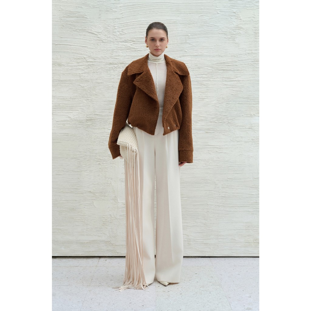 Quần Dài Ống Suông Nữ WHITE ANT 2 Ly WIDE LEG PANTS 160400014