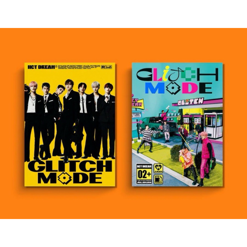 XẢ ALBUM NCT DREAM GLITCH MODE SEAL VER PHOTOBOOK