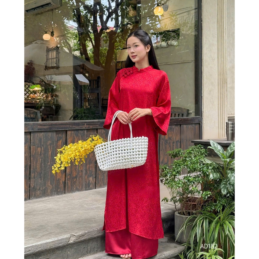 [BST TẾT 2026] ÁO DÀI CƠ UYỂN áo dài tết bigsize nữ vải lụa cao cấp mềm mại dịu dàng mặc đi chụp ảnh Huyền Lucy Bigsize | BigBuy360 - bigbuy360.vn
