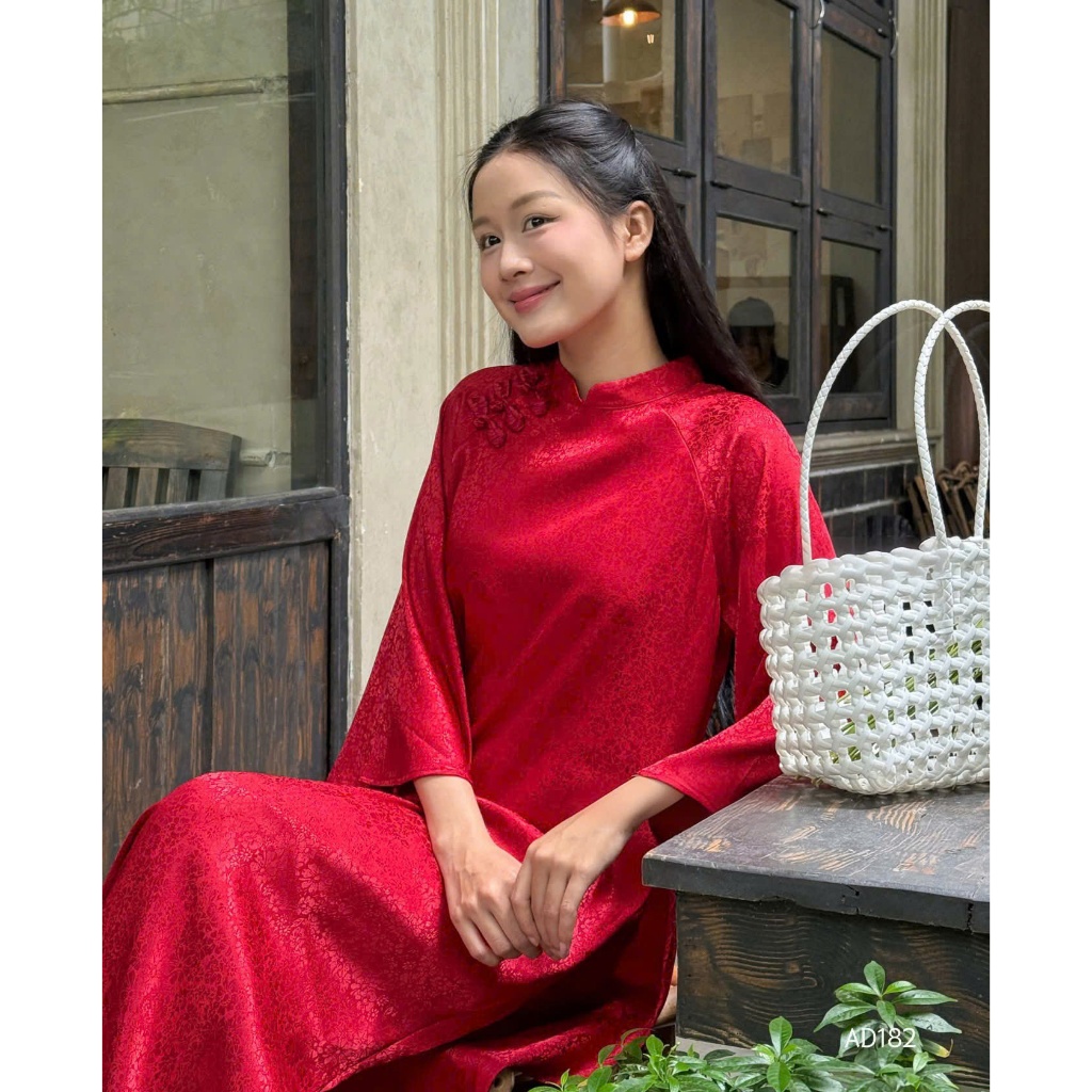 [BST TẾT 2026] ÁO DÀI CƠ UYỂN áo dài tết bigsize nữ vải lụa cao cấp mềm mại dịu dàng mặc đi chụp ảnh Huyền Lucy Bigsize | BigBuy360 - bigbuy360.vn