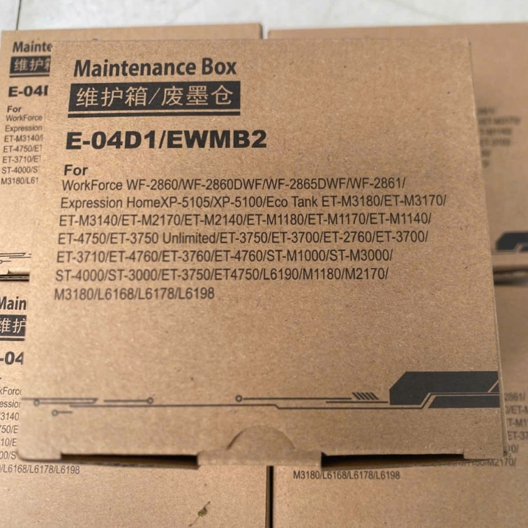 Hộp Thải Mực Epson (có chip) T04D1 Epson L4160/L4260/L6260/L6270/L6290/L14150/L6490/L6460/L616/L6190