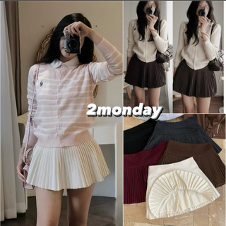   VIDEO  LOẠI 1  CHÂN VÁY DẠ XẾP LY DÁNG NGẮN BỒNG XOÈ SIÊU XINH 2MONDAY CV18 