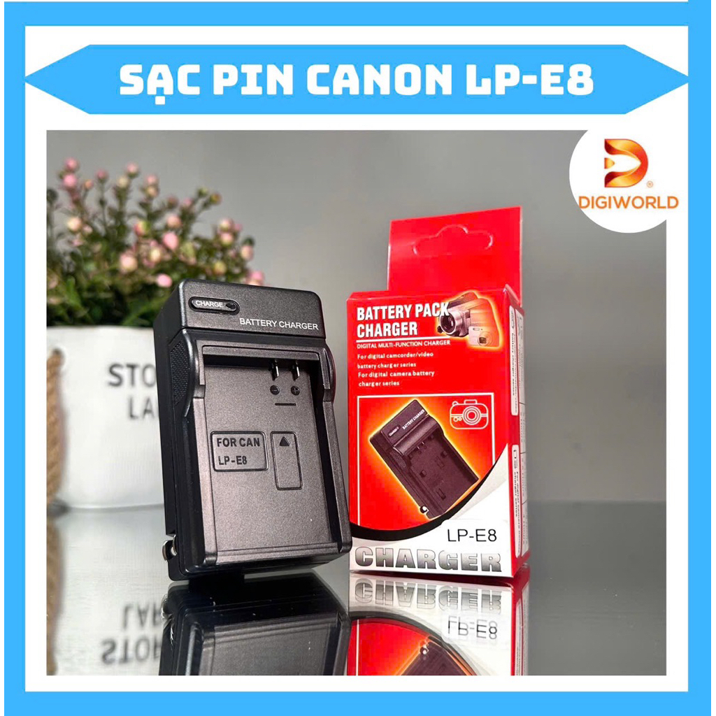 Sạc Canon LP-E8( sạc thay thế ) dùng cho pin LP-E8