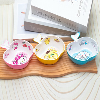 🌸𝐓𝐀̣̆𝐍𝐆 𝐐𝐔𝐀̀🌸 Chén hình trái táo - muỗng - đũa Kuromi Hello Kitty - Doremon Doraemon - Cinnamoroll
