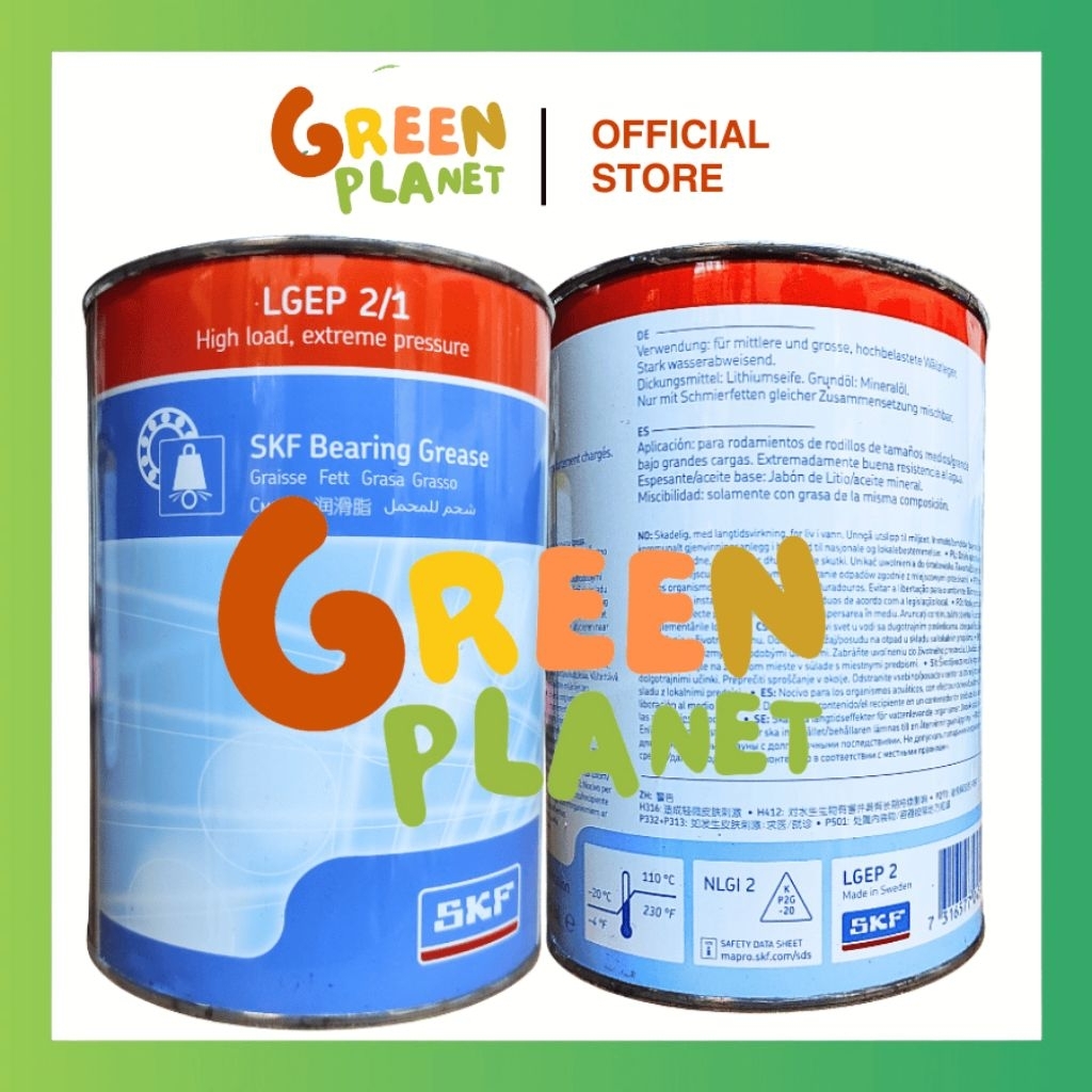 Mỡ SKF LGEP 2/1 tải trọng cao 1kg rung động mạnh chính hãng - Đại lý chính hãng SKF