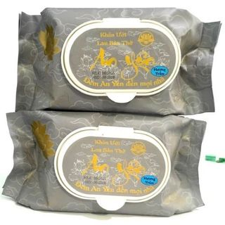 Thùng 10 & 5 Gói Khăn Ướt Lau Bàn Thờ Hương Trầm Tiện Lợi An Yên Dạng Rút