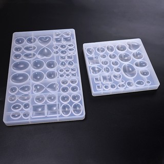 Bảng Khuôn Silicon Làm Mặt Dây Chuyền Resin UV