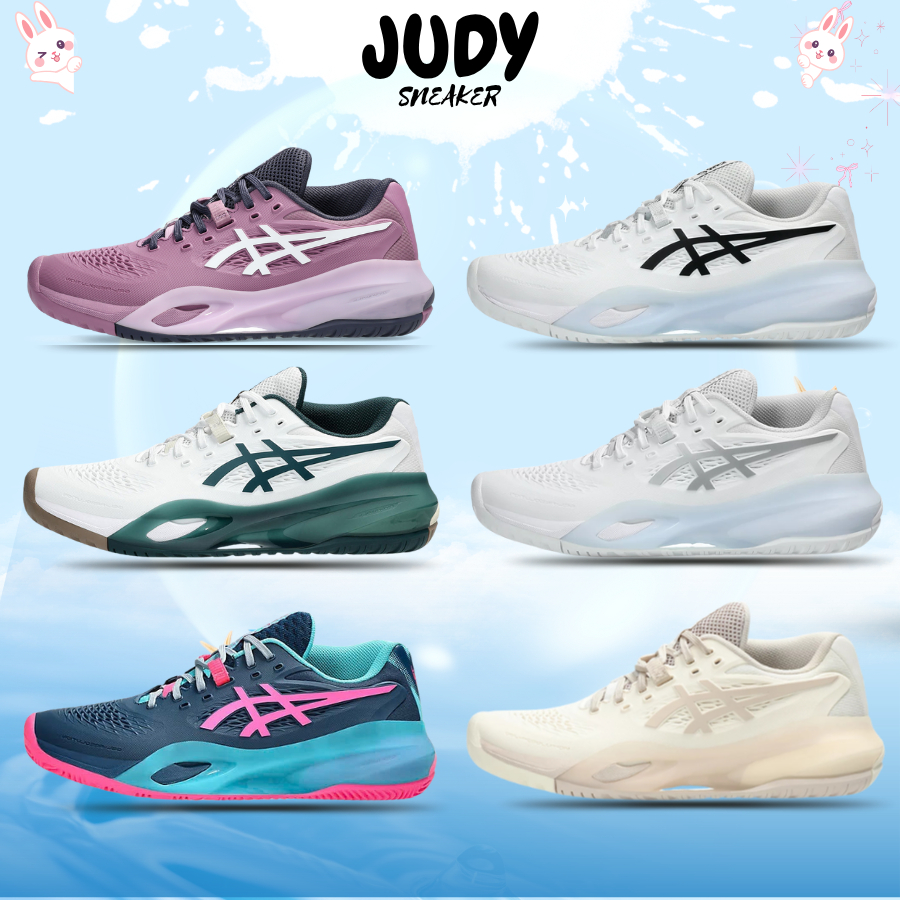 Giày Pickleball, Tennis Gel Resolution X đủ phối màu nam nữ full box