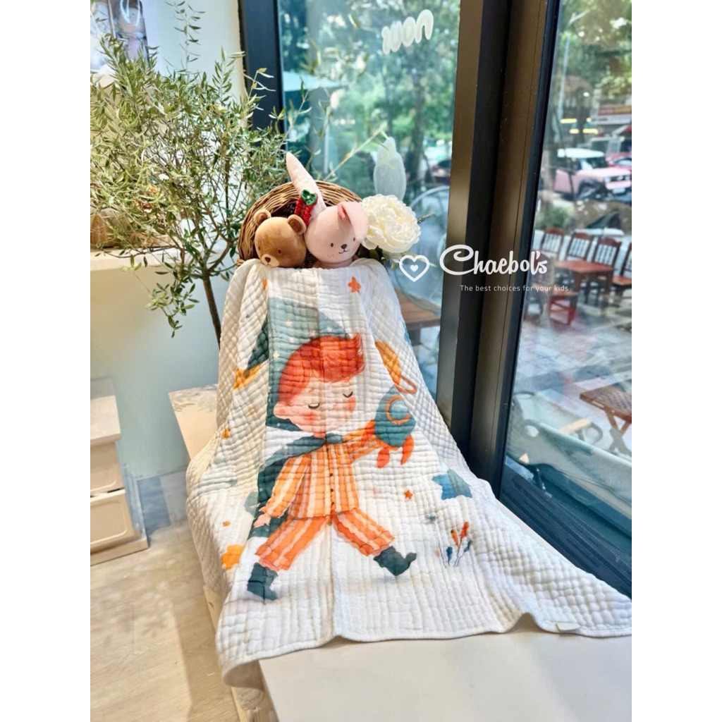 CHĂN XÔ 6 LỚP MOLLI CHO BÉ