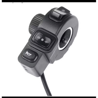  Cụm công tắc đèn xi nhan xe đạp điện   cụm công tắc 133   