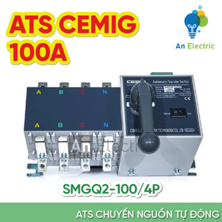  Thiết bị chuyển nguồn tự động ATS CEMIG 100A 3P chuẩn công nghiệp hàng chính hãng cho hệ thống điện mặt trời 