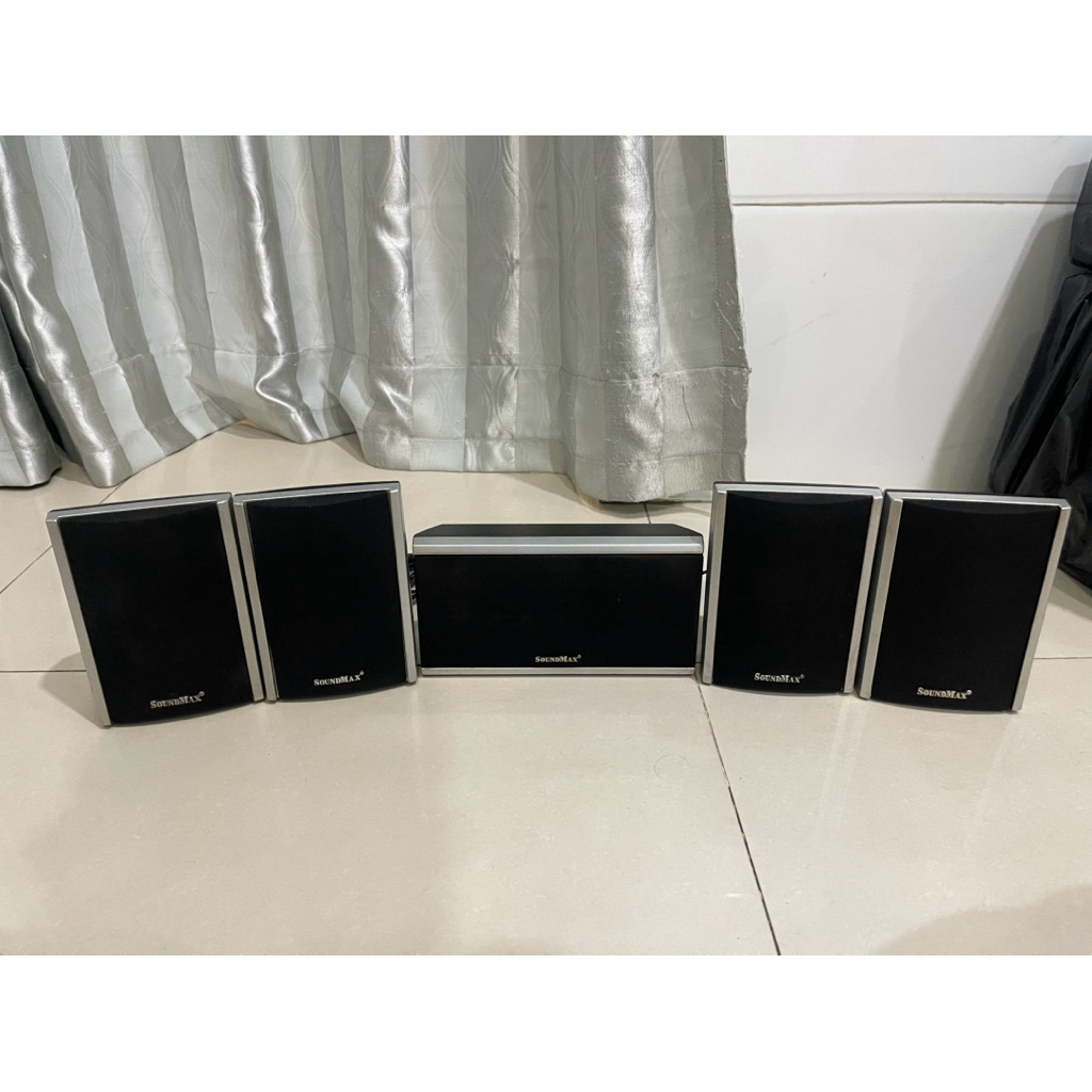 5 loa vệ tinh Soundmax B50 đã qua sử dụng( loa con)