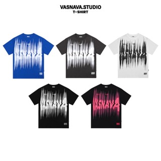  Áo Thun Vasnava Blur - Cotton Nam Nữ Unisex Tay Lỡ Oversize Cổ Tròn Top Women 