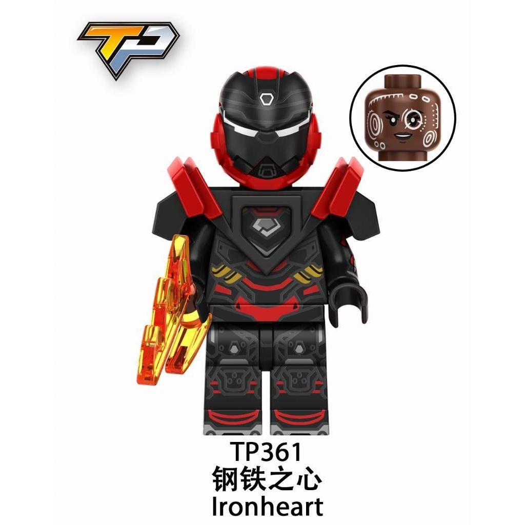 ( HIẾM ) Đồ Chơi Lắp Ráp Siêu Anh Hùng Iron Heart Mk5 TP-361 ( New Seal )