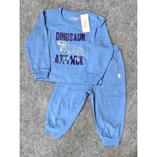 Bộ dài cotton bé trai 11-23kg