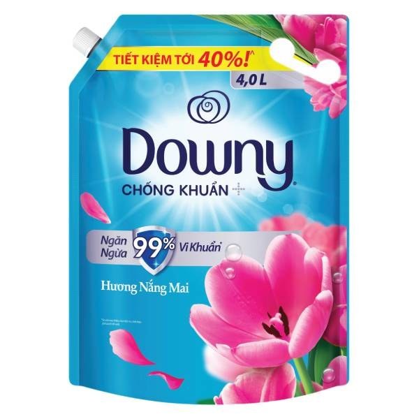 Nước Xả Vải Downy Hương Nắng Mai Túi 4L