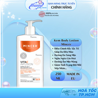  Kem Body Lotion Dưỡng Trắng & Chống Lão Hoá Mincer Pharma Vita C Infusion Body Lotion 250ml 