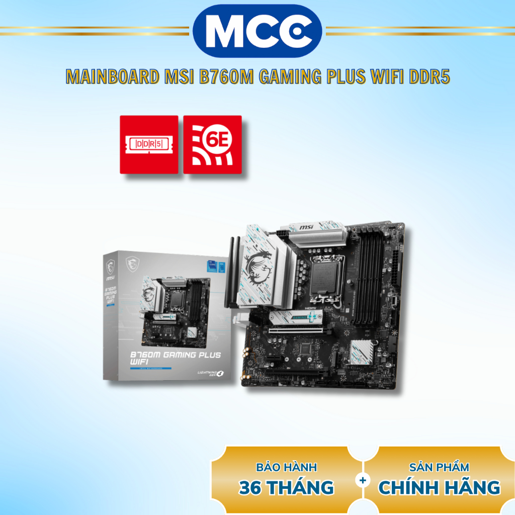 Mainboard MSI B760M GAMING PLUS WIFI DDR5
