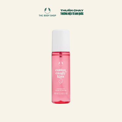 [Độc Quyền Online] Xịt Thơm Toàn Thân Cotton Candy Kiss Fragrance Body Mist Sweet on you 100ml The Body Shop