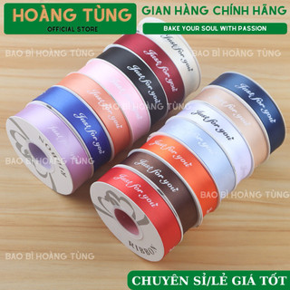 Cuộn ruy băng CHỮ (dài 40 yard - khổ 2.5cm)