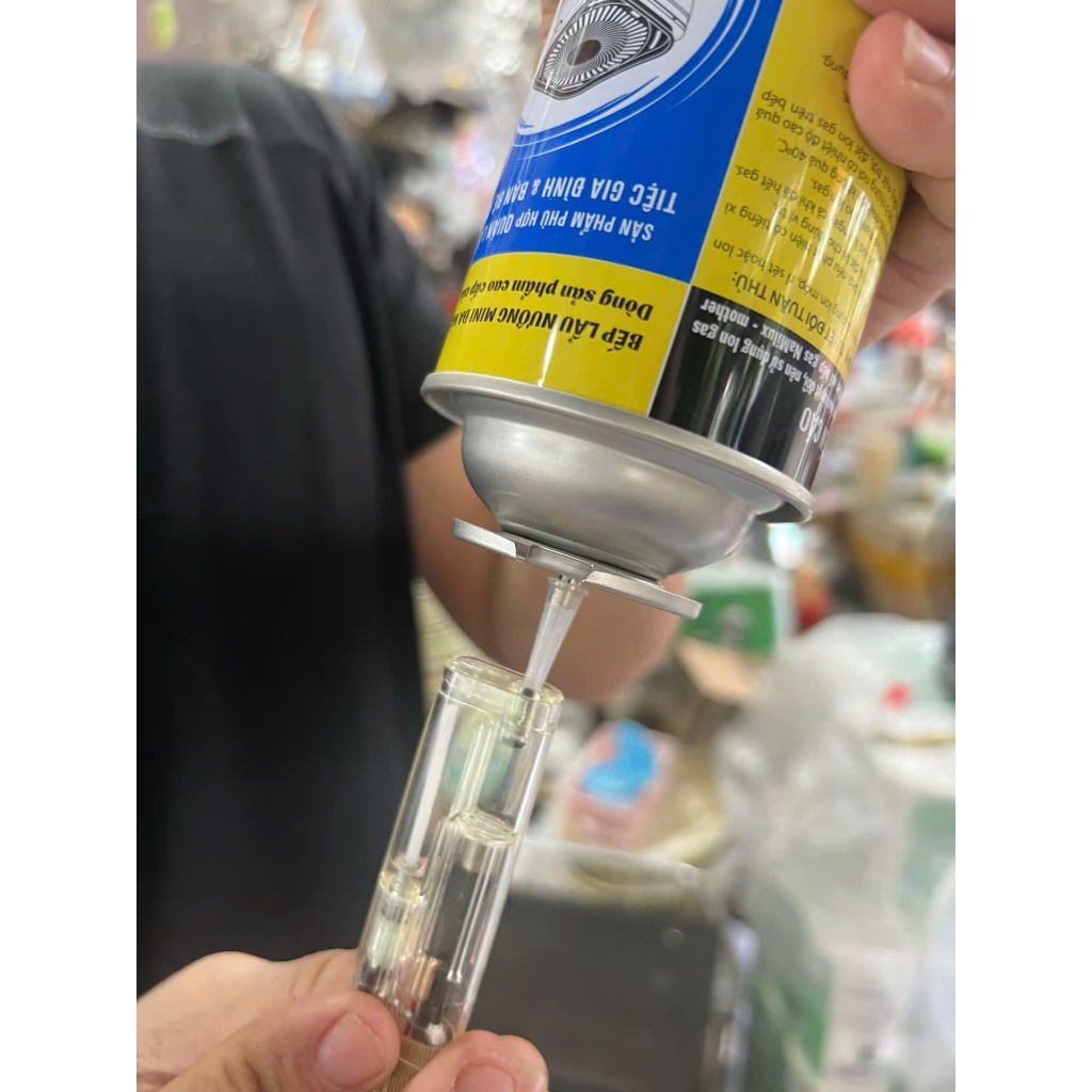 SỈ 100 Đầu Bơm Gas Bật Lửa, Bơm Gas Hột Quẹt, Gas Bơm Bật Lử.A,Đầu Bơm Cho Bật Lửa Bằng Bình Ga Mini