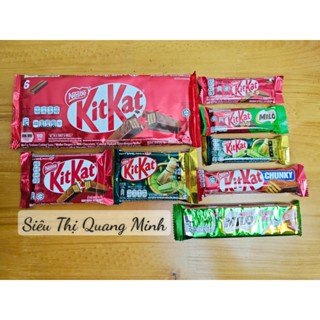  Thanh Socola KitKat Trà Xanh Chunky Milo - Nestle 16g 38g 