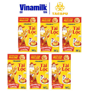  Combo 06 05 04 hộp sữa đặc có đường Tài Lộc hộp giấy 380g - Thương Hiệu Vinamilk - TACAPU 