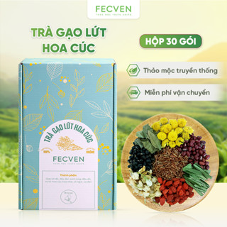  Trà Gạo Lứt Hoa Cúc Fecven Thanh Lọc Cơ Thể Hạn Chế Nóng Trong 