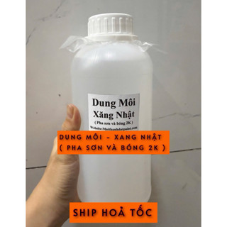  Thinner - Dung Môi   Xang Nhật Pha Bóng và Sơn Oto Xe Máy   Bình 1Lit  Nguyên zin không tạp chất 
