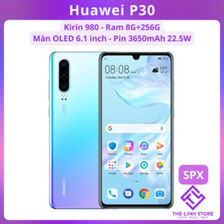  Điện thoại Huawei P30 bản Quốc tế  SPX  - Kirin 980 ram 8G 256G 