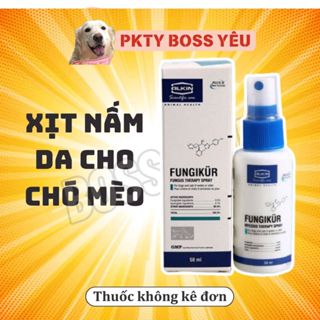  Xi.t da,rụng lông đóng vảy cho chó mèo fungikur 