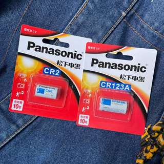 Nguồn CR2 / CR123A Panasonic 3V Chính Hãng - Chuyên Dụng Cho Máy Ảnh Film Point and Shoot (PNS), Máy Đo Sáng