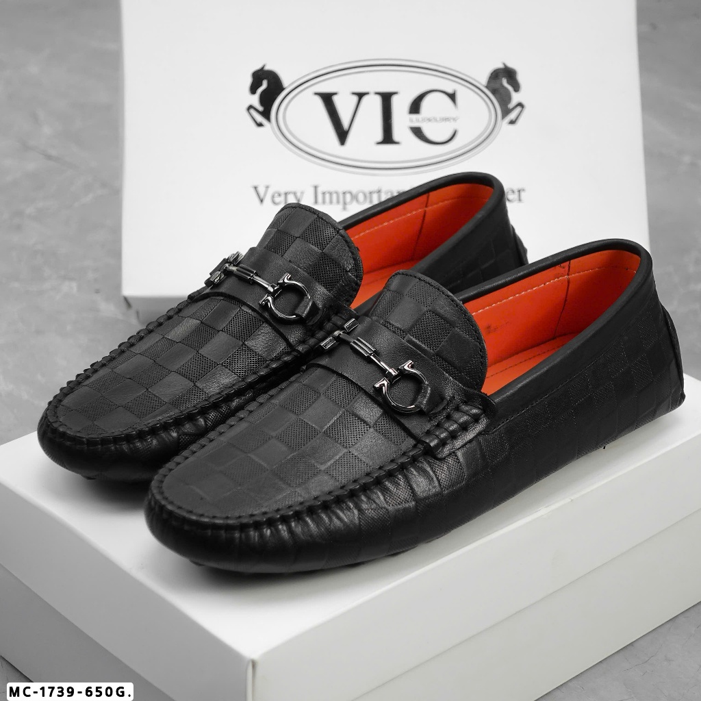 Giày Lười Nam - Moca Nam ✅ Bảo Hành Nổ Da Bong Đế 12 Tháng 💥 MC-1739