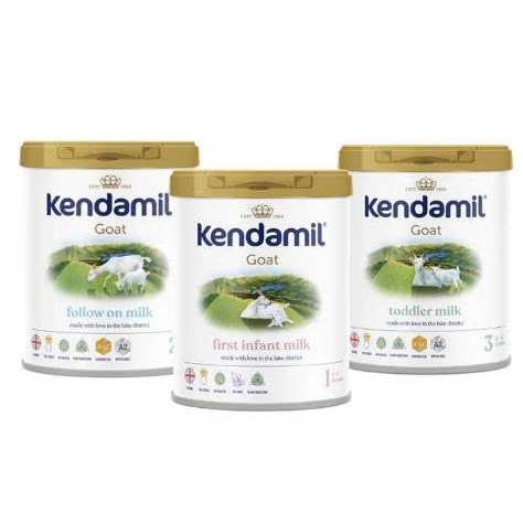 Sữa công thức dê Kendamil Goat số 1/2/3 (800g) - Sữa bột nguyên kem Đạm A2 cho bé hệ tiêu hóa nhạy c