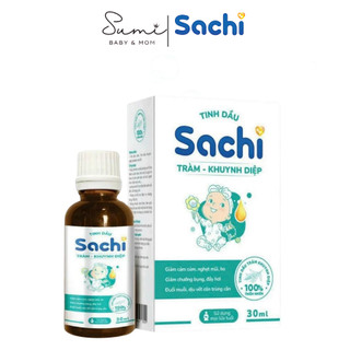 Tinh dầu tràm nguyên chất Sachi 30ml cho bé từ sơ sinh