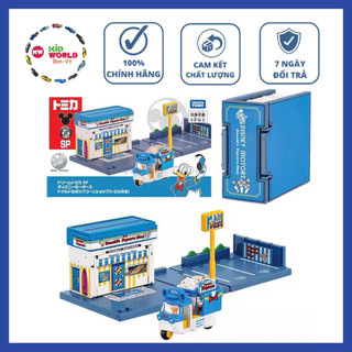  Bộ mô hình Tomica Disney Motors Donald's Popcorn Shop  with Tomica  SP. 
