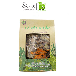 Lá xông tắm cho mẹ sau sinh Bảo Nhiên gói 100gr