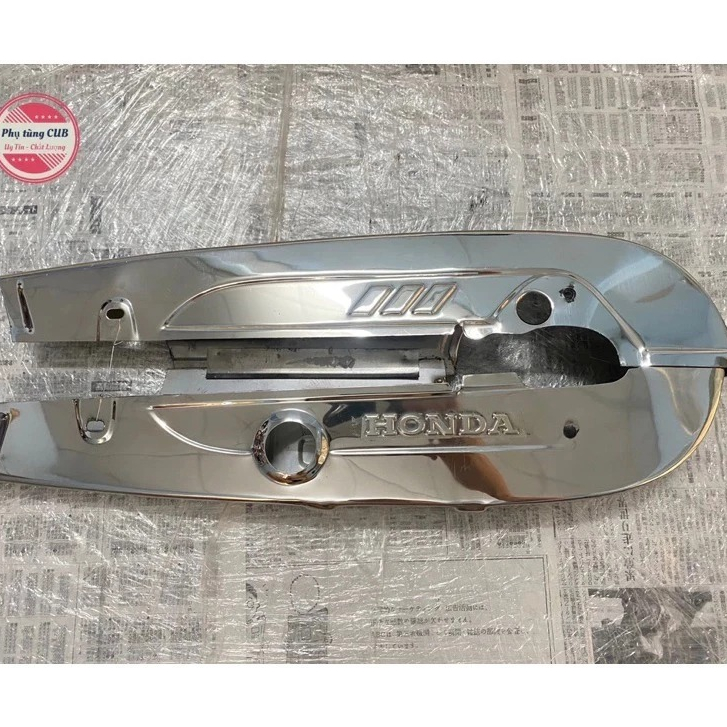 Hộp Xích Carte bọc sên xe cub,81-82-DD xe dream, xe 67 bằng inox