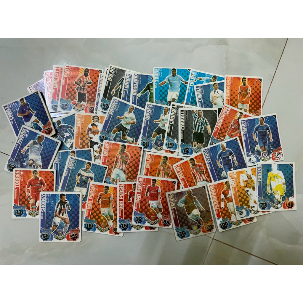 Thẻ Poca Match Attax  Mùa Giải 2010-11