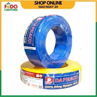  Dây điện đôi mềm VCMD 2x16 2x24 2x32 2x30 cuộn 100M DAPHACO chính hãng 