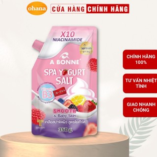  Muối Tắm Trắng Và Tẩy Tế Bào Chết A Bonne' Spa Yogurt Salt 350g 