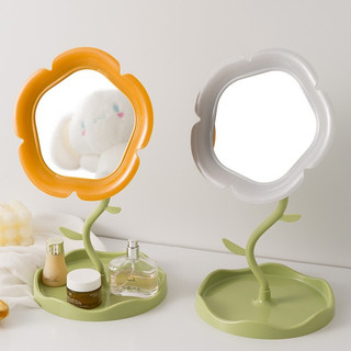  Gương Trang Điểm Để Bàn Mini Gấp Gọn Hình Hoa Gương Soi Mặt Cầm Tay Tiện Lợi Đi Du Lịch BABO TN20 