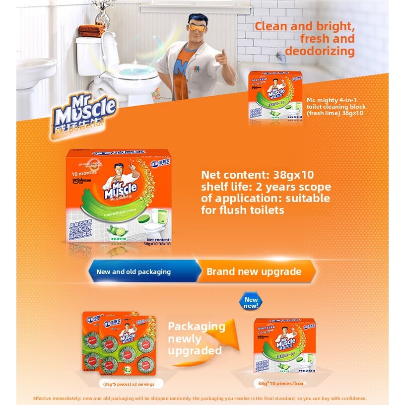 Ngài Weimeng Blue Bubble Toilet sạch sẽ, Lime Toilet sạch sẽ, Toilet Block, Toilet, Toilet 38 g*10