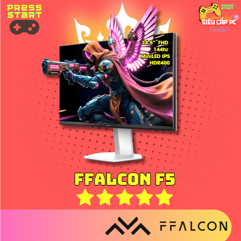 Màn hình FFALCON F5 24.5 inch 144Hz MiniLED HDR | Gaming siêu mượt | Chống ánh sáng xanh 👀🎮