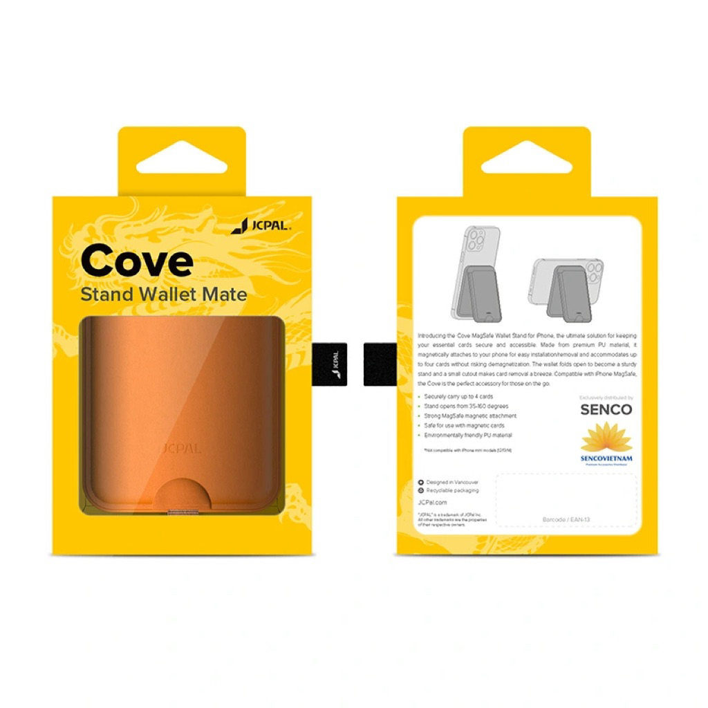 VÍ KÈM ĐẾ IPHONKK JCPAL COVE MAGSAFE