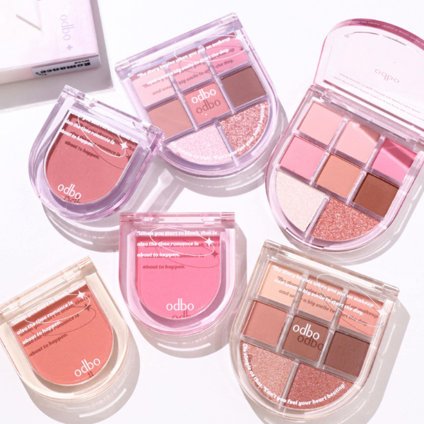 Bảng Phấn Mắt 8 Ô Odbo Romance Mood Eye Palette