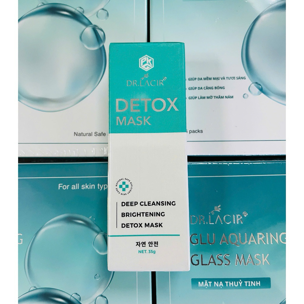 Mặt Nạ Thải Độc Dr Lacir và sữa tẩy trang Dr lacir